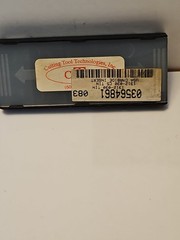 Cutting Tool Technologies Milling Insert: ANSI 1312-030, C5 TIN 6 LOT1188