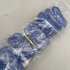 6 Pairs ANSELL 11-818 Palm Coated Nitrile Gloves Hyflex Blue Size 8 New