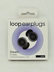 Black Loop Dream Earplugs for Deep Sleep, Napping and Snoring Brand New, Sealed