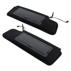 New Sun Visor Pair for Corvette C4 84-96 with Vanity Mirror LED Light 12459827