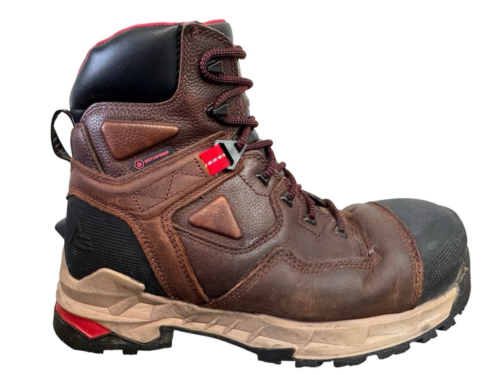Shoes For Crews ACE Redrock 6″ Composite Toe Waterproof Work Boots 72309 Sz 10