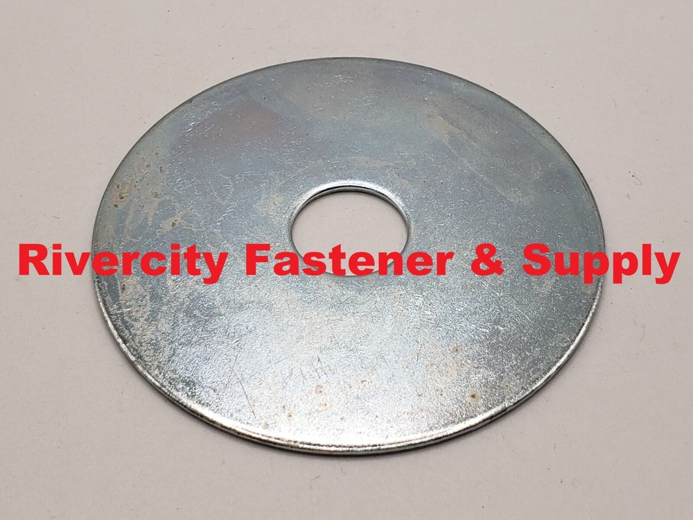 5/8×3 Fender Washers 5/8″ x 3″ Large OD Washer 5/8 x 3 Washers .625 x 3.00 Zinc