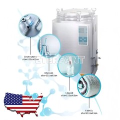 35 Liter High Pressure Sterilizer Vertical Autoclave LED Display 105-134°C