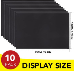 Magnetic Adhesive Sheets, 4″ X 6″ 10 Pack Cuttable Magnets Flexible Magnet Sheet