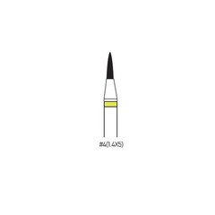 Dental Diamond Burs Extra Fine HP 2.35mm | Lab Rotary Burs #1-#5 | 5pcs Pack