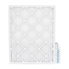 Pamlico 25x25x1 MERV 11 Pleated AC Furnace Air Filters.  Case of 12
