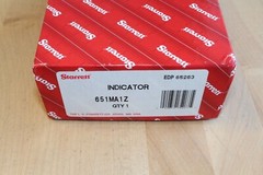 Starrett Back Plunger Metric Dial Indicator Set 0-5mm / 0.01mm 0-100 Dial