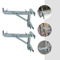 Pair of Heavy Duty Ladder Jacks 661lbs Capacity Scaffolding Bracket 2 Pcs US