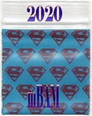 100 PACK SHERO2 1010 Apple Zip Baggies 1.0X1.0″ Mini POLYBAGS