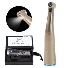 NSK Style Dental LED/No-LED Fiber Optic 1:5/1:1 Contra Angle Handpiece Inner SA