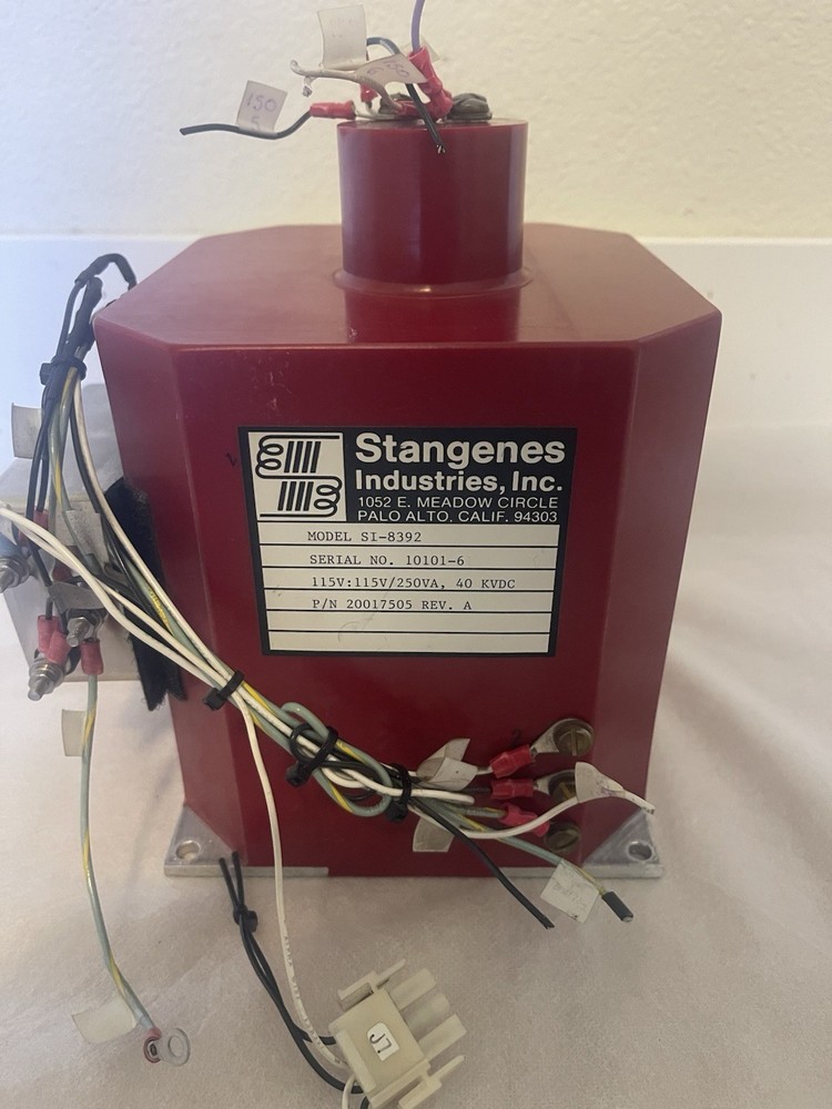 Stangenes Industries SI-8392 HV Transformer with Nemic-Lambda MBS-1220-22 Filter