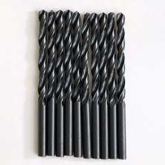 1–10mm HSS High Speed Steel Twist Drill Bit Set – 10Pcs Metal & Wood Drilling
