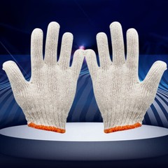 US 24-48 Pairs NATURAL WHITE STRING KNIT POLY COTTON WORK GLOVES Ultralight
