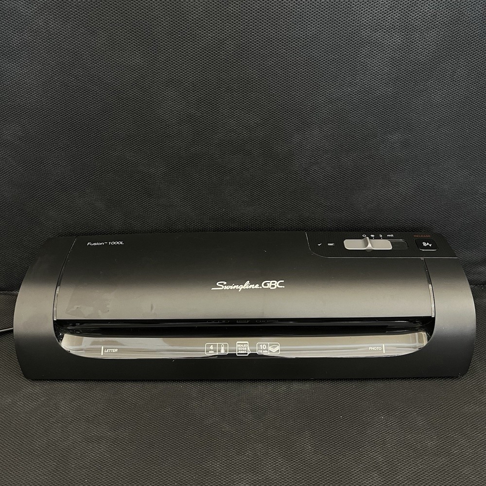Swingline GBC Fusion 1000L Laminator black (untested)