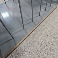 Vintage CATA-RACK Industrial MCM Metal File for Catalogs/Books Vinyl LP GRAY USA