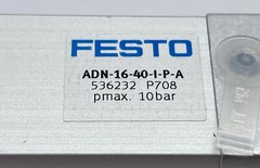 Festo ADN-16-40-I-P-A Compact Cylinder, 16mm Piston 40mm Stroke