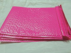 30 Hot Pink and Teal 10.5 X 15.25 Poly Bubble Mailers, Shipping Padded Mailer #5