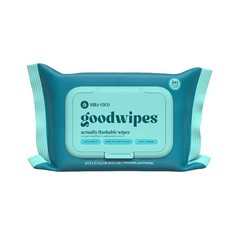 Flushable Wet Wipes for Adults Personal Hygiene Shea Butter Coconut Scented 150