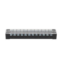 5Pcs Dual Row 12 Positions Screw Terminal Electric Barrier Strip Block 15A 600V