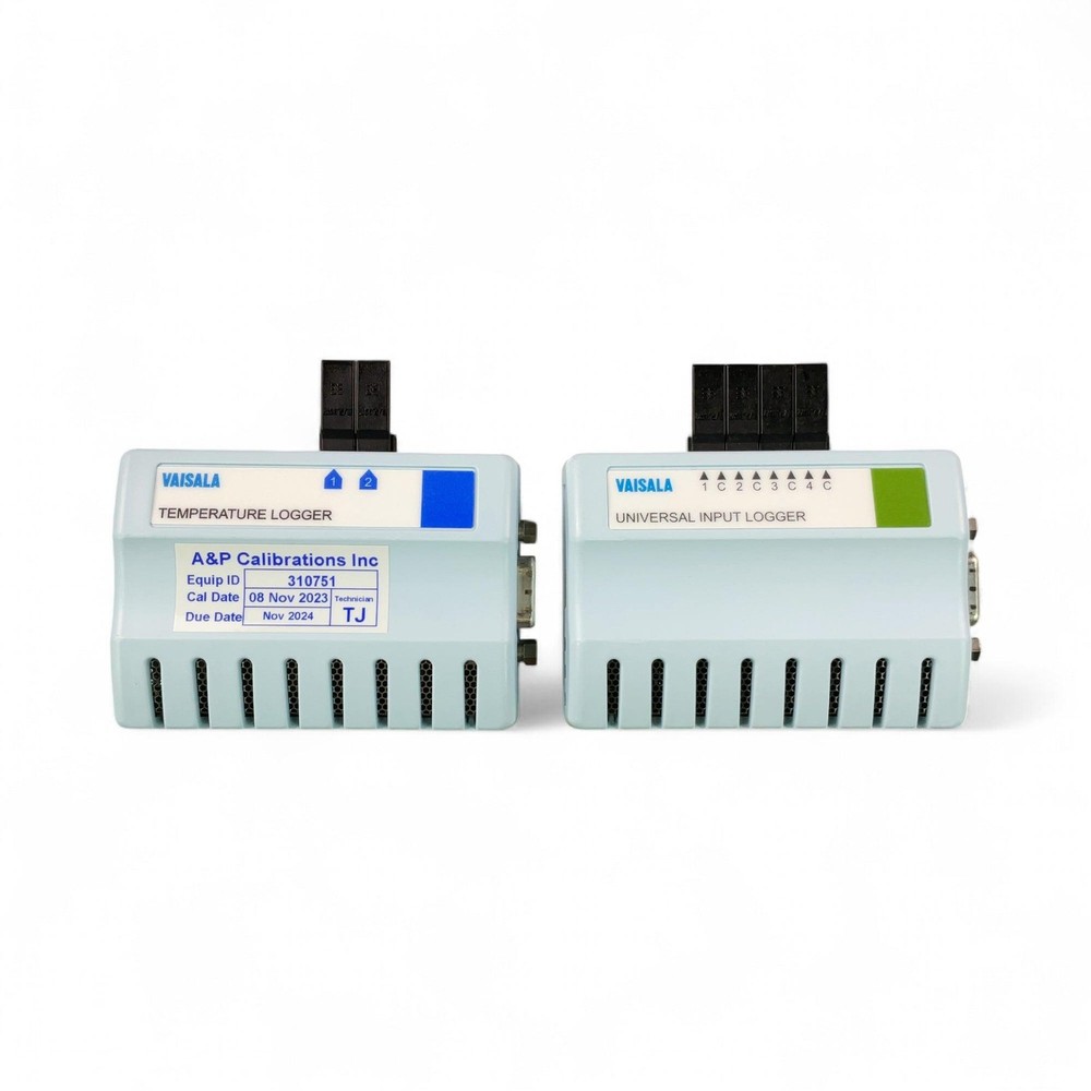 Vaisala Temperature Logger Universal Input Logger Lot VL-1016-22V VL-4000-40
