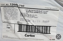 Carlon 12009-750 1-1/4” ENT Flex-Plus Non-Metallic Flexible Conduit, Blue 750 Ft