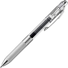 Pentel Energel Infree Gel Ink Ballpoint Pen Pack of 5 Black Smooth Writing