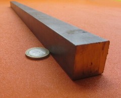 Square 4140 Alloy Steel Annealed Bars, 1.0″ x 1.0″ Wide x 24″ Length
