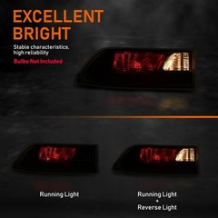 LED Inner Tail Lights Pair For LX GX460 2014-2021 81671-60160 81681-60120 Red
