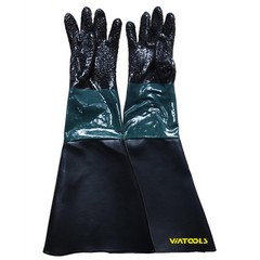 Rubber Sandblasting Cabinet Gloves, Large Size Heavy duty SandBlaster Gloves …