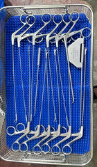 Karl Storz Pilling Laryngeal Instrument Set 14Pc ENT Airway w/Sterilization Tray