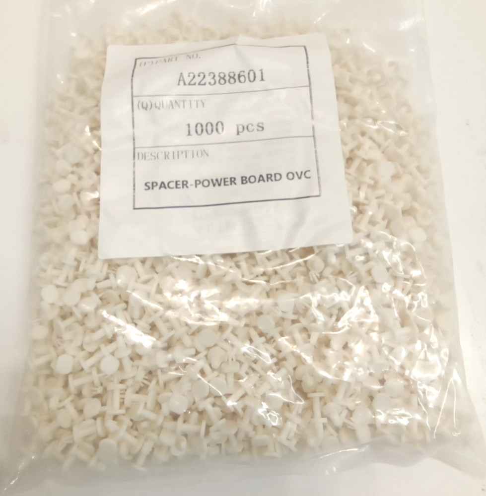 Essentra A22388601 PCB Spacer/Standoff Power Board OVC Push-In Wide Base 1000pk