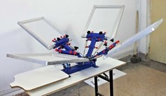 4Color 1 Station Screen Printing Full Kit Printer/ Flash Dryer/ Exposure/Tool