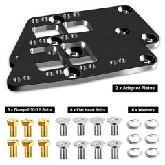 for LS Swap Motor Mounts Adapter Plates – for SBC Vehicle to LS Engine Adjust…