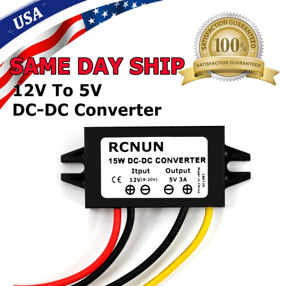DC 24V to DC 12V 10A 120W Converter Step Down Voltage Regulator Buck Reducer