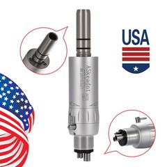 Dental Slow Low Speed Handpiece Air Motor E-type 4 Holes Micromotor AS