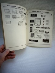 Ford Tractors and implements Standard Parts and special hardware Book 1957