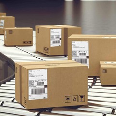 1000-2000 4×6 Fanfold Direct Thermal Shipping Labels for Zebra and Rollo Printer