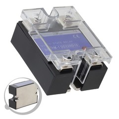 Long Service Life Single Phase Solid State Relay 10A~120A 3 32VDC 5 200VDC