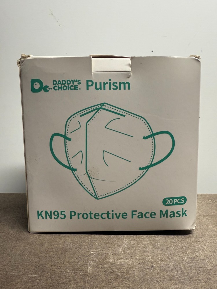 Daddy’s Choice Purism KN95 Protective Face Mask 20 Pcs- Fast Ship