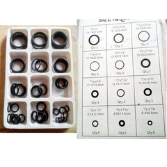 HNBR R134a O Ring Car Air Condition A/C Seal O-Rings Assortment 450pcs Set