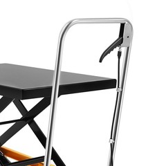226.8kg/500lbs Hydraulic Scissor Lift Table Handling Transport Lifting Platform