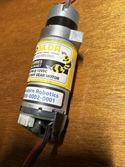 Go Bilda 5202 Yellow Jacket Planetary Gear Motor 1150 RPM 12V DC Used Untested