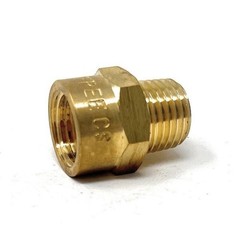 G Thread (Metric BSPP) Male to NPT Female Adapter – Lead-Free (1/4″ x 1/4″)