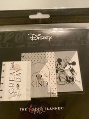 Disney Happy Undated Planner 12 Months Modern Vertical Accessories Envelopes NEW