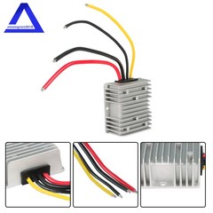 Waterproof DC/DC Car Voltage Converter Step Up Regulator 12V to 24V 15A 360W