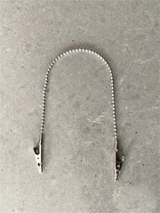 5 Pack Dental Bib Clips Napkin Holder Chain with Alligator Clips Orthodontic