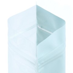 Clear Blue Stand Up Resealable Stand Up Plastic Food Packaging Bags Pouches