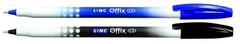 Linc Offix Smooth Ball Point Pen, 1.00mm Tip, 50-Count, Blue
