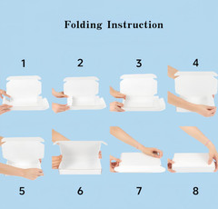 4x3x2 Inches White Corrugated Cardboard Shipping Boxes Small Mailer Boxes for Bu
