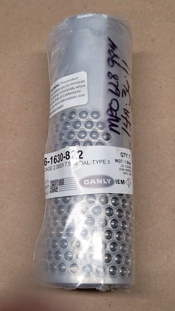 Danly 6-1630-822 Ball Bushing Cage 2.00″ ID x 7.500″ Overall Length – Type II